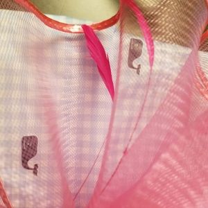 Vintage Vines Hot Pink Headpiece